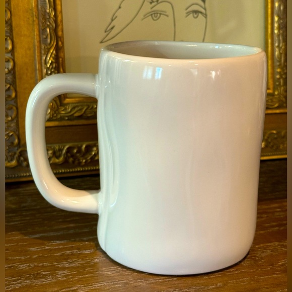 RAE DUNN “Merry Xmas” Mug in Ivory with black lettering - Picture 3 of 5